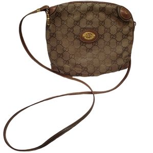 GUCCI CANVAS SMALL  CROSS BODY BAG